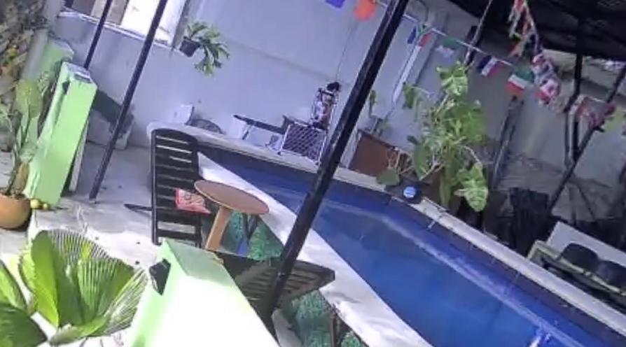 La Casa De La 12 Hostel แคมเปเช ภายนอก รูปภาพ